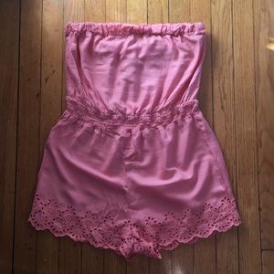 Urban outfitters romper, peach color